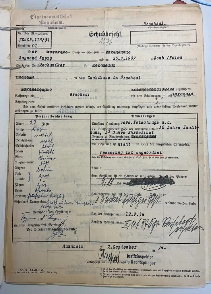Schubbefehl Kupny
