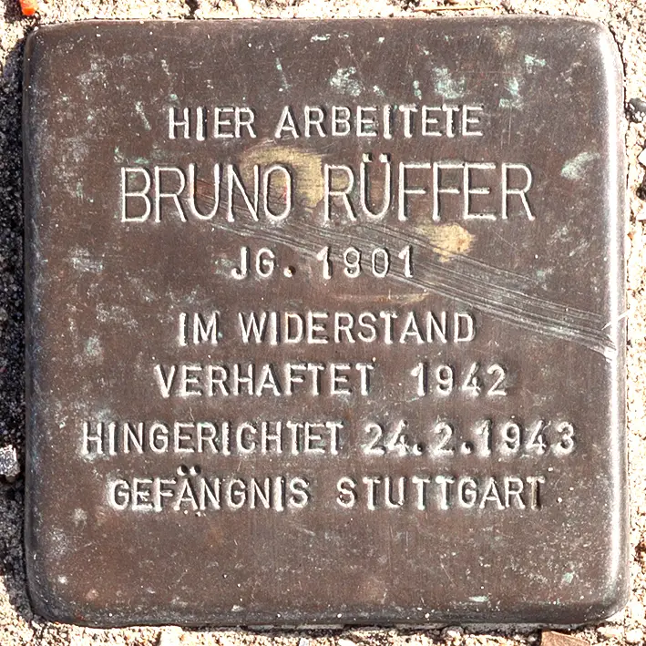 Stolperstein Rüffer