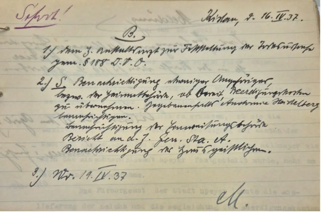 Todesbenachrichtigung Georg Hallmayer