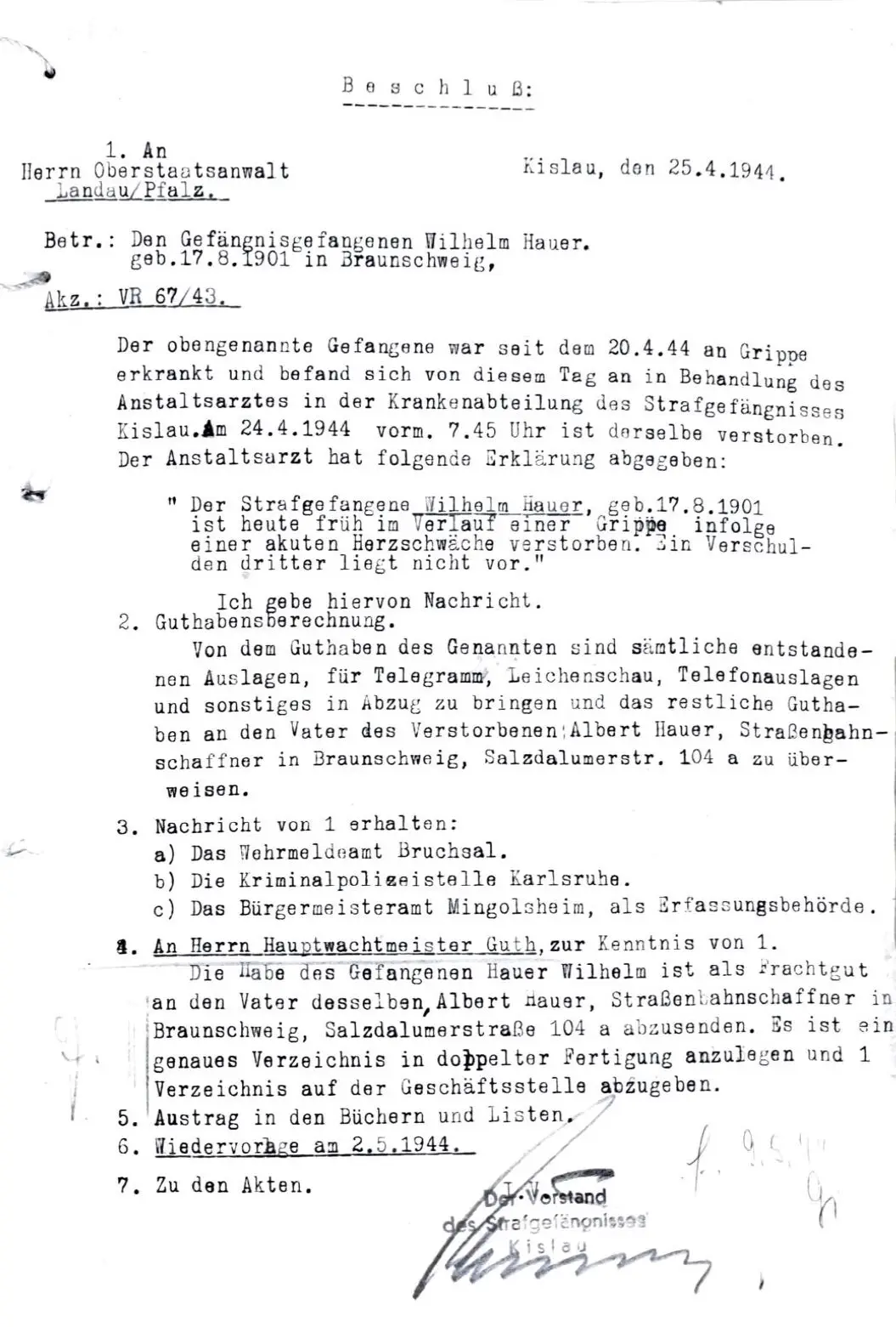 Abbildung Hauer